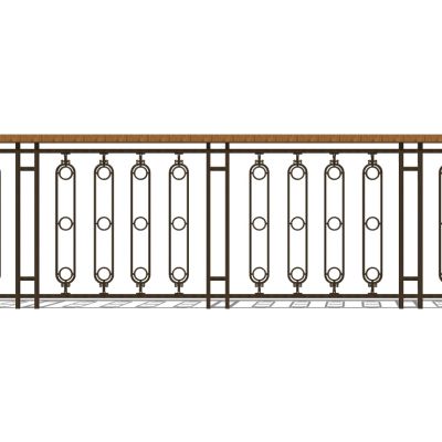 欧式铁艺栏杆护栏扶手