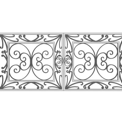 欧式铁艺栏杆护栏扶手