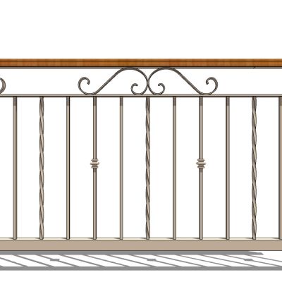 欧式铁艺栏杆护栏扶手
