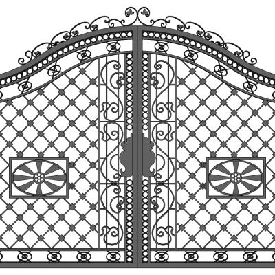 欧式铁艺大门