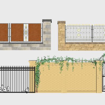 欧式铁艺栏杆护栏扶手