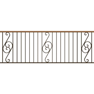 欧式铁艺栏杆护栏扶手