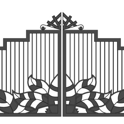 欧式铁艺大门