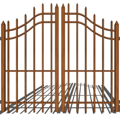 欧式铁艺庭院别墅大门