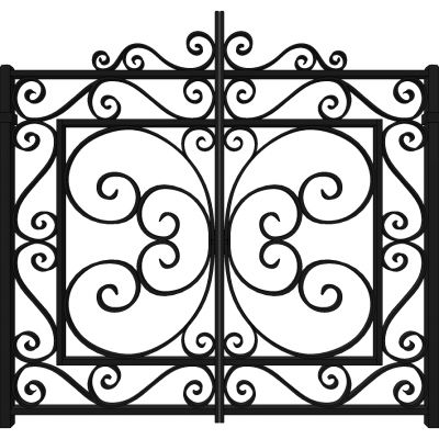 欧式铁艺大门