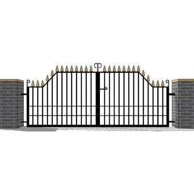 中式古建牌坊牌楼