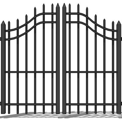 欧式现代铁艺大门围墙护栏