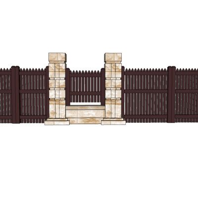 欧式铁艺庭院别墅大门