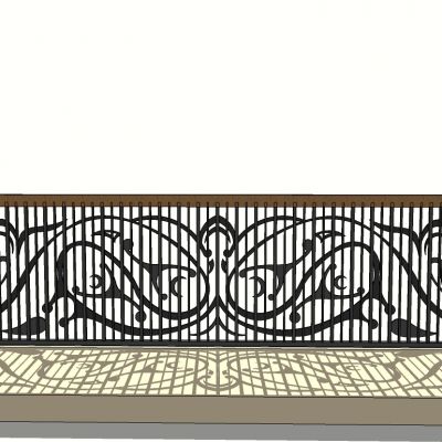 欧式铁艺栏杆护栏扶手