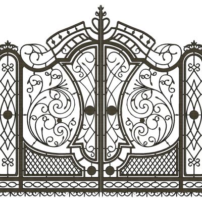 欧式铁艺大门