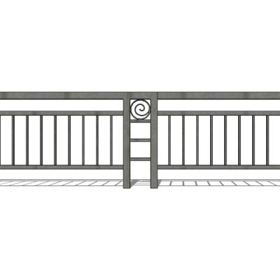 欧式铁艺栏杆护栏扶手