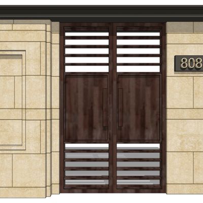 欧式铁艺庭院别墅大门