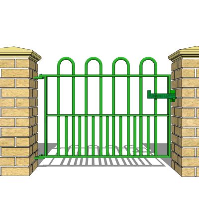 欧式铁艺庭院别墅大门