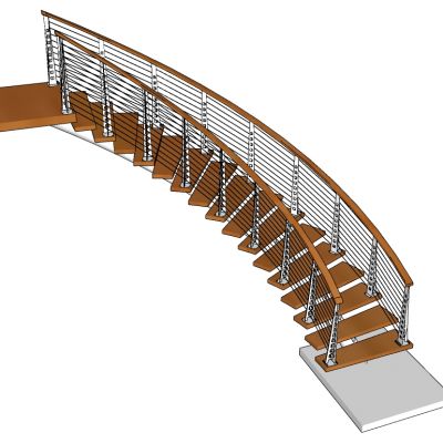 欧式美式木制楼梯栏杆扶手