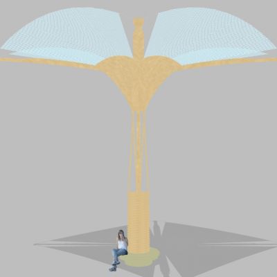 后现代异形膜结构