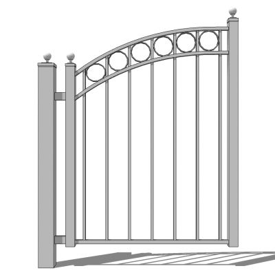 欧式现代铁艺大门围墙护栏