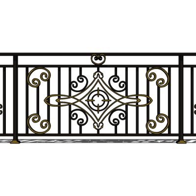 欧式铁艺栏杆护栏扶手