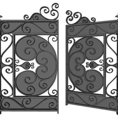 欧式铁艺大门