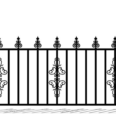 欧式铁艺栏杆护栏扶手