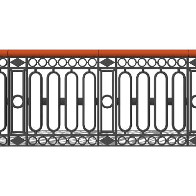 欧式铁艺栏杆护栏扶手