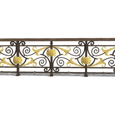 欧式铁艺栏杆护栏扶手