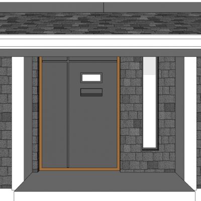 中式别墅庭院建筑