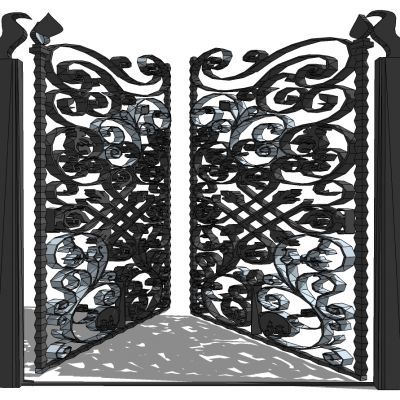 欧式铁艺大门
