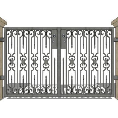 欧式铁艺庭院别墅大门