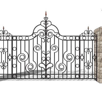 欧式铁艺大门
