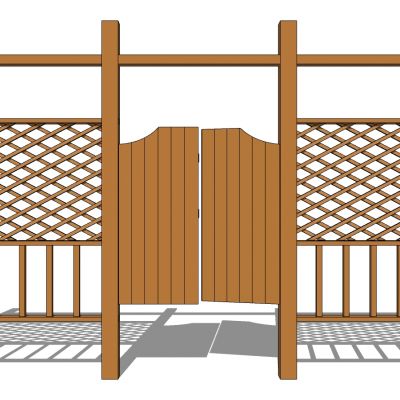 欧式铁艺庭院别墅大门