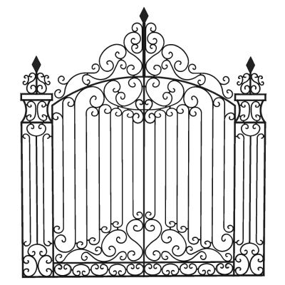 欧式铁艺大门