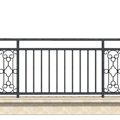 欧式铁艺栏杆护栏扶手