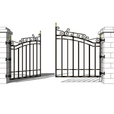 欧式铁艺庭院别墅大门
