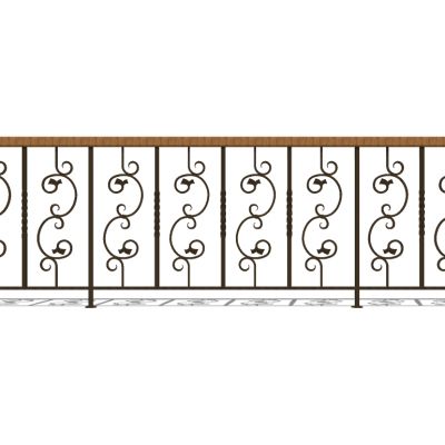 欧式铁艺栏杆护栏扶手