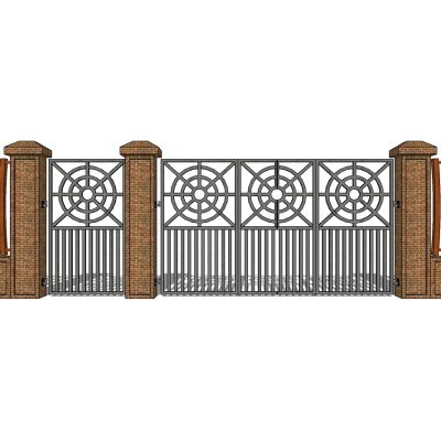 欧式铁艺庭院别墅大门