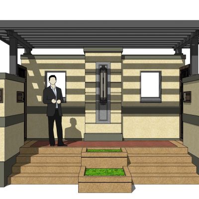 欧式铁艺庭院别墅大门