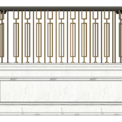 欧式铁艺栏杆扶手护栏扶手
