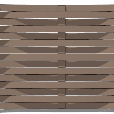 木栅栏围墙护栏院墙围挡篱笆墙