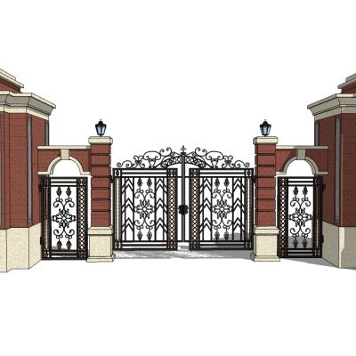 欧式铁艺大门