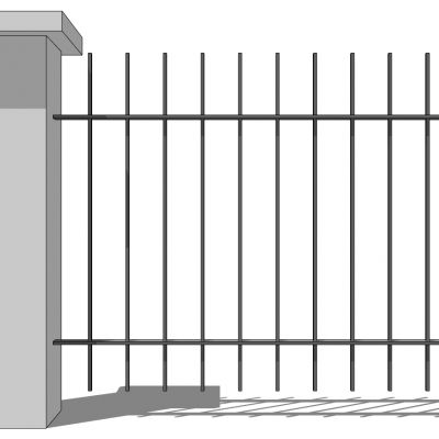 欧式现代铁艺大门围墙护栏