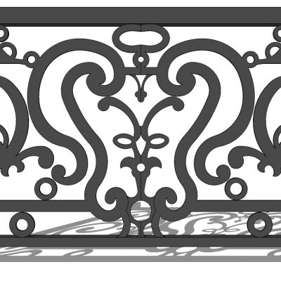 欧式铁艺栏杆护栏扶手