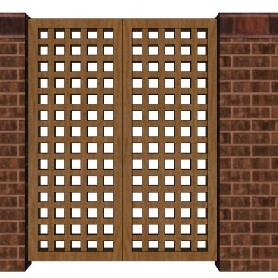 欧式铁艺庭院别墅大门