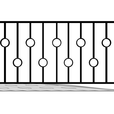 欧式铁艺栏杆护栏扶手