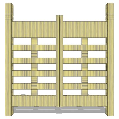 欧式铁艺庭院别墅大门