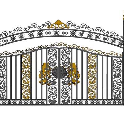 欧式铁艺大门