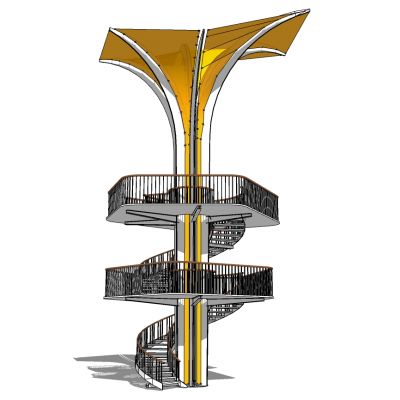 现代异形观景台