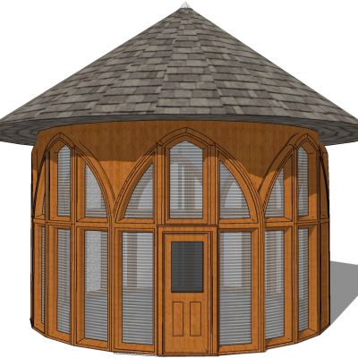 山村民宿度假小木屋