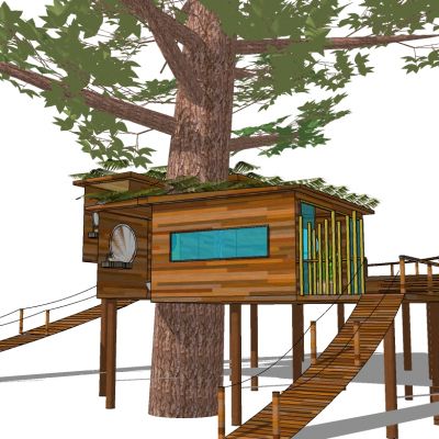 树屋小木屋