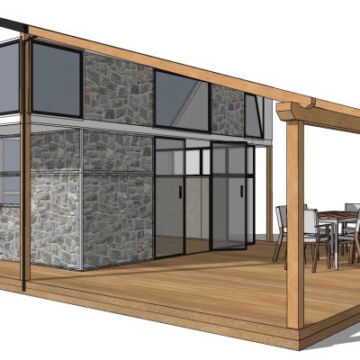 山村民宿度假小木屋