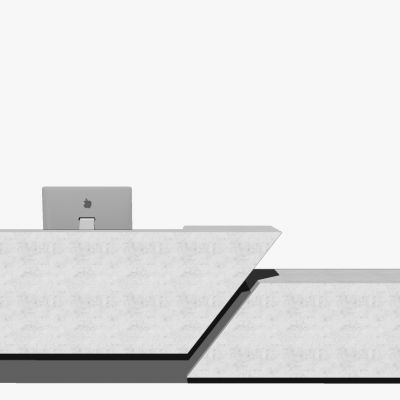 现代接待台服务台前台接待